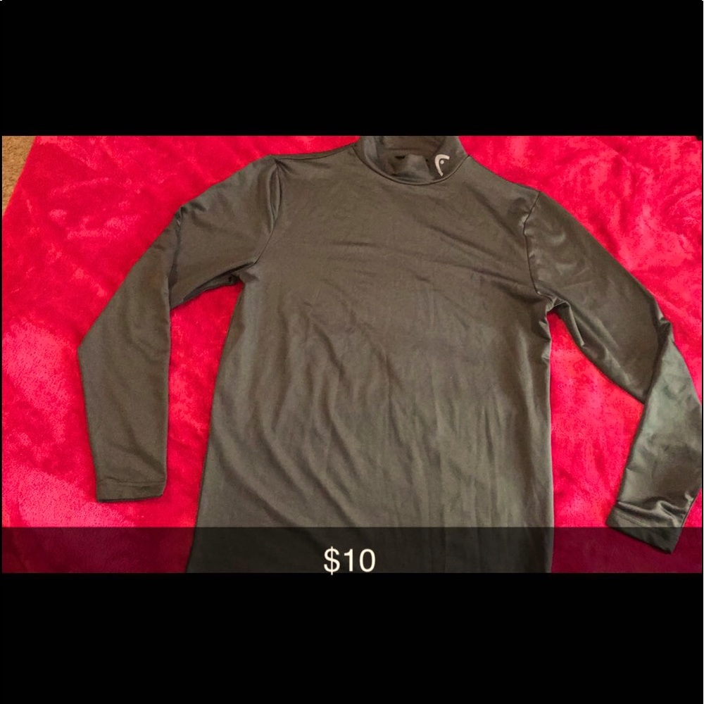 Medium sports shirts HEAD brand, black
